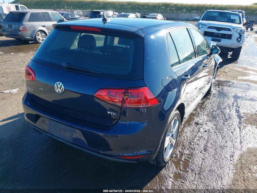 2015 Volkswagen Golf Tdi S 4-Door