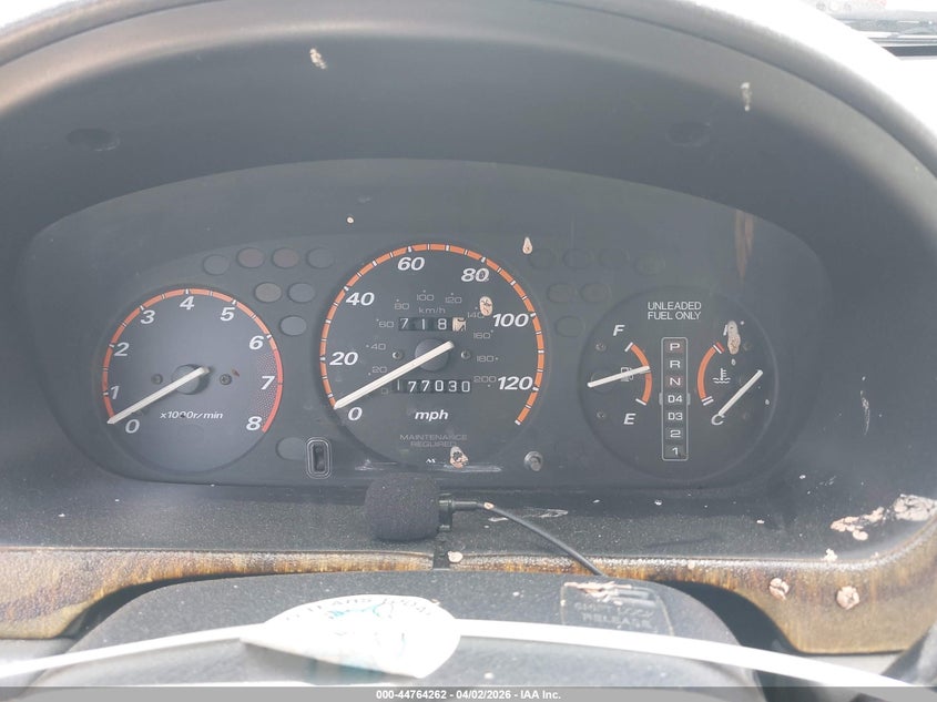 1997 Honda Cr-V VIN: JHLRD1848VC000782 Lot: 44764262