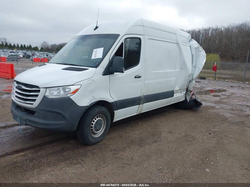 Vin: wdrpf1cd7kp089867, lot: 45261474, freightliner sprinter 2500 high roof v6 20192