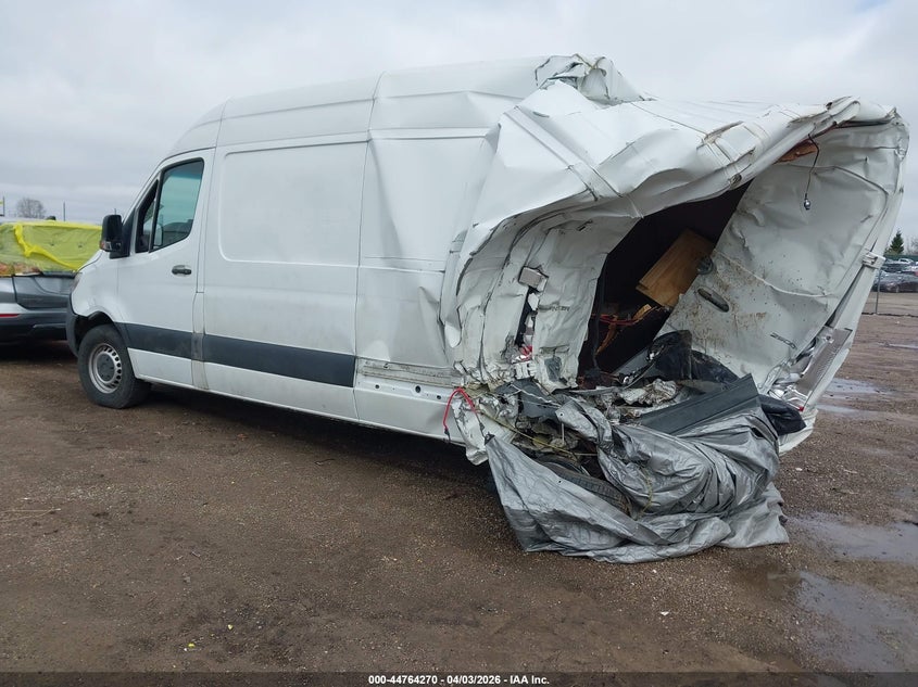 Vin: wdrpf1cd7kp089867, lot: 45261474, freightliner sprinter 2500 high roof v6 20193