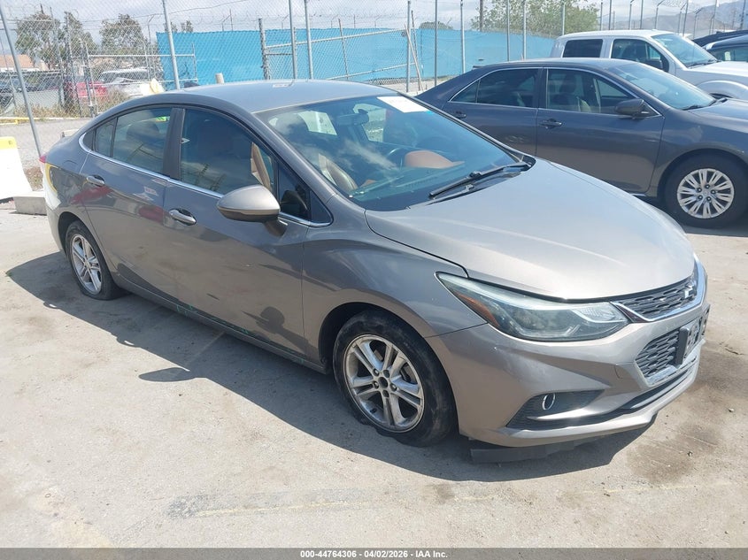 2018 Chevrolet Cruze Lt Manual