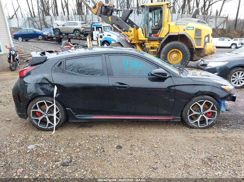 2020 Hyundai Veloster N VIN: KMHT36AH6LU005272 Lot: 44764309
