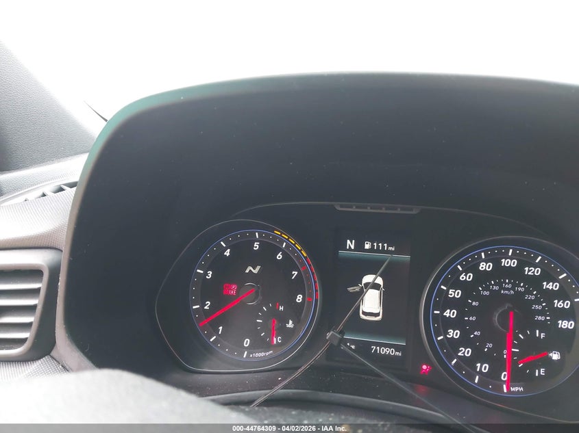 2020 Hyundai Veloster N VIN: KMHT36AH6LU005272 Lot: 44764309