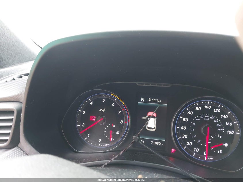 2020 Hyundai Veloster N VIN: KMHT36AH6LU005272 Lot: 44764309