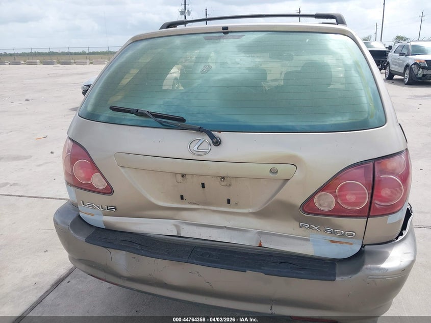 2000 Lexus Rx 300 VIN: JT6GF10U6Y0051124 Lot: 44764358