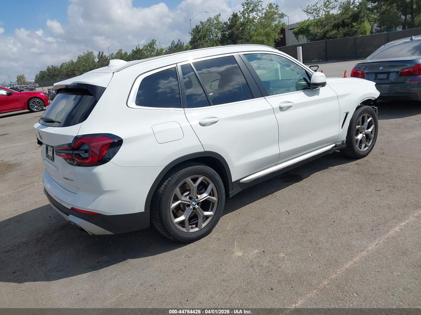 2022 BMW X3 Sdrive30I
