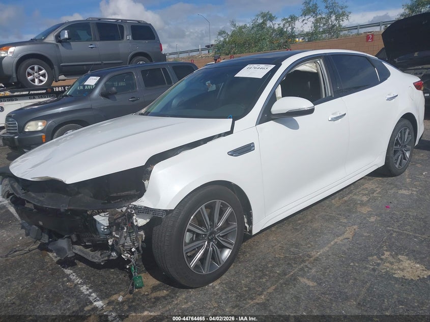2019 Kia Optima Ex 5XXGU4L12KG337236 photo 1
