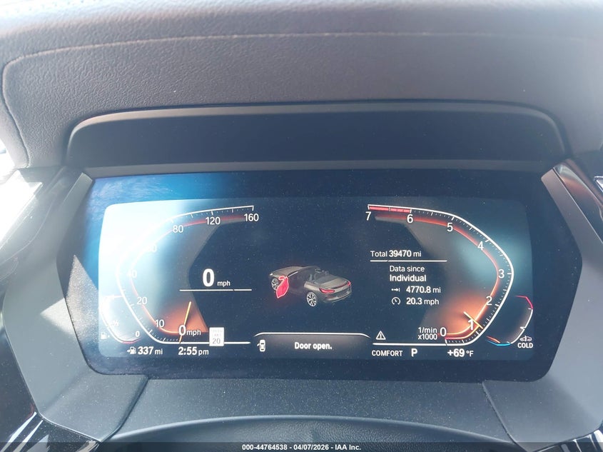 2021 BMW Z4 Sdrive30I VIN: WBAHF3C06MWX32406 Lot: 44764538