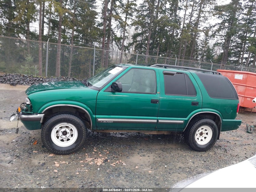 2000 Chevrolet Blazer Lt VIN: 1GNDT13W5Y2347751 Lot: 44764541