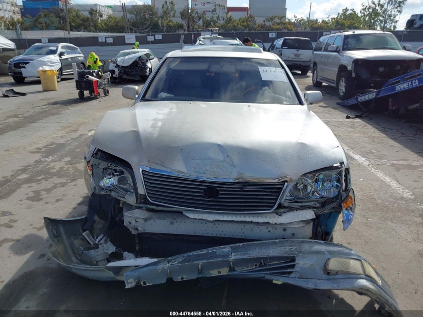 1998 Lexus Ls 400 VIN: JT8BH28F7W0102165 Lot: 44764558