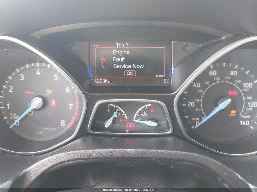 VIN 1FADP3FE6HL229848 2017 FORD FOCUS SE