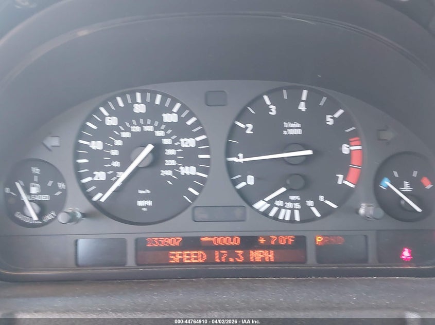 2001 BMW X5 4.4 VIN: WBAFB33531LH08661 Lot: 44764910