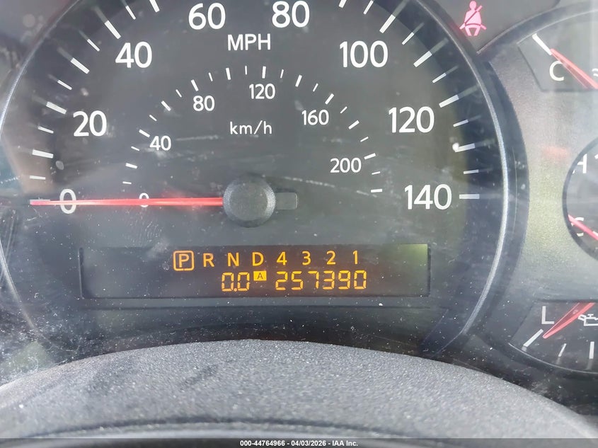 2004 Nissan Titan Le VIN: 1N6AA07A24N556011 Lot: 44764966