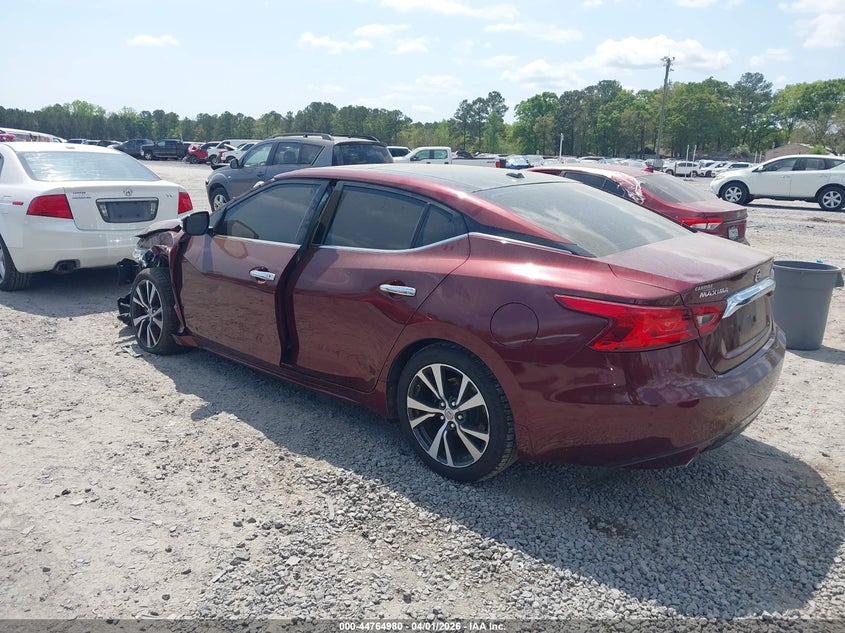 2016 NISSAN MAXIMA auction photo 3