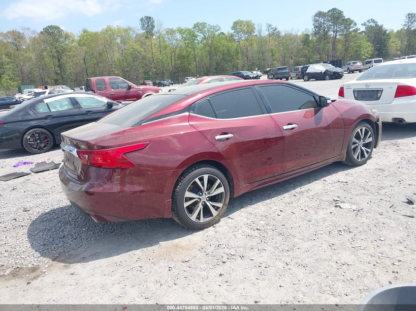 2016 NISSAN MAXIMA auction photo 4
