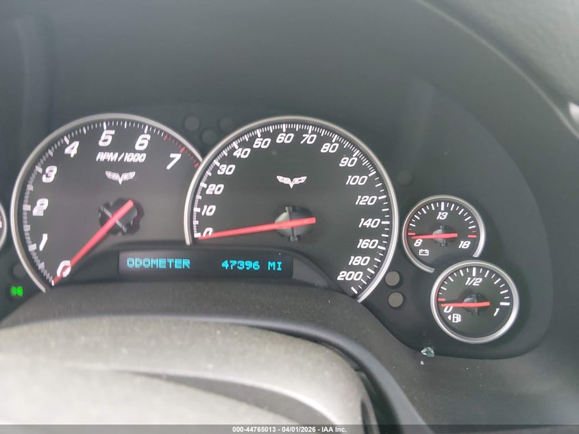 2006 Chevrolet Corvette VIN: 1G1YY26U765129987 Lot: 44765013