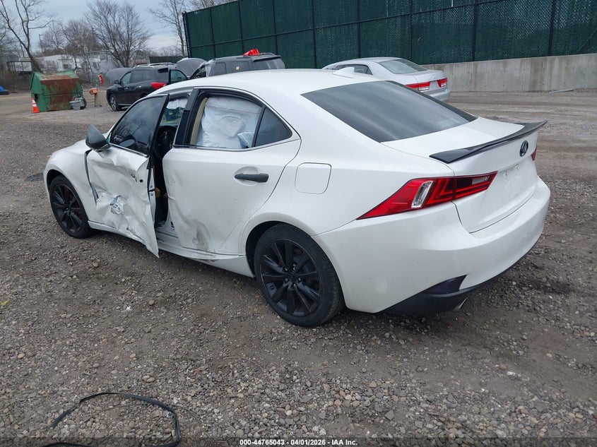 Vin: jthcf1d23f5021044, lot: 45262247, lexus is 250 20153