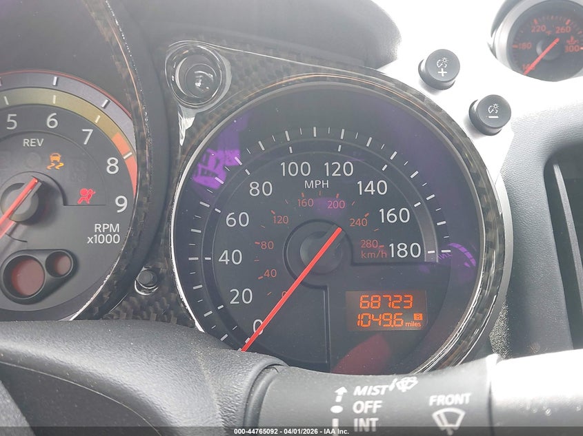 2017 Nissan 370Z Sport Tech VIN: JN1AZ4EH5HM951513 Lot: 44765092