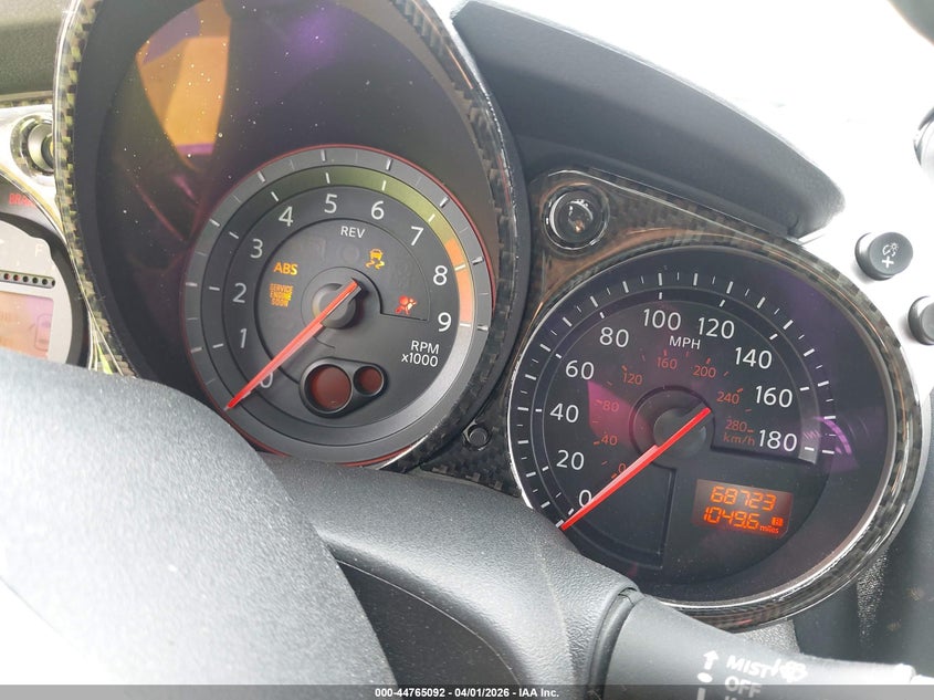 2017 Nissan 370Z Sport Tech VIN: JN1AZ4EH5HM951513 Lot: 44765092