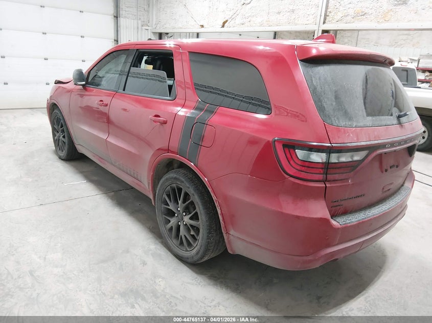 Vin: 1c4sdjct5gt347292, lot: 45262341, dodge durango r/t 20163