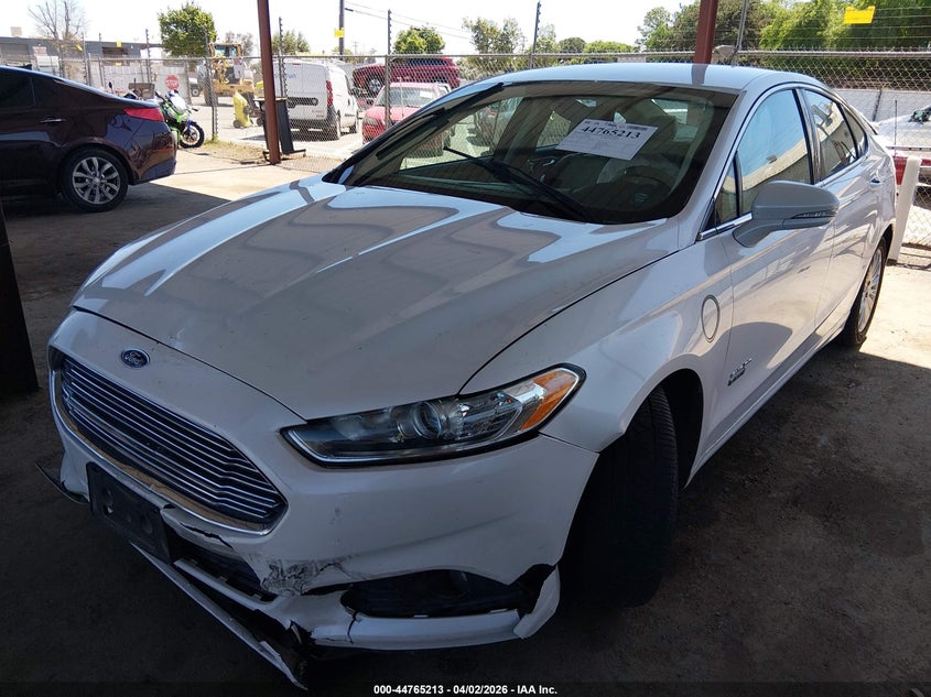 2013 Ford Fusion Energi Se Luxury
