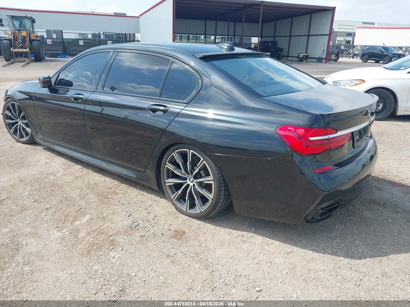 Vin: wba7e2c57hg740535, lot: 45262518, bmw 740i 20173