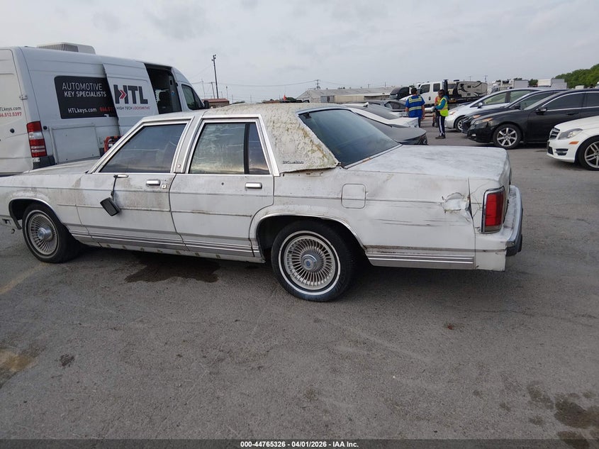 1991 Ford Crown Victoria Lx VIN: 2FACP74FXMX138450 Lot: 44765326