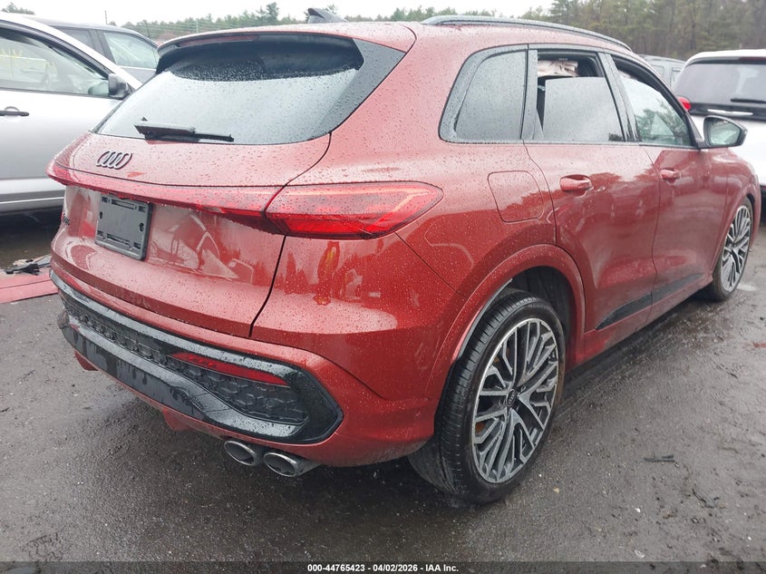 Vin: wa125agu9s2109518, lot: 45262627, audi all-new sq5 premium plus tfsi quattro s tronic 20254