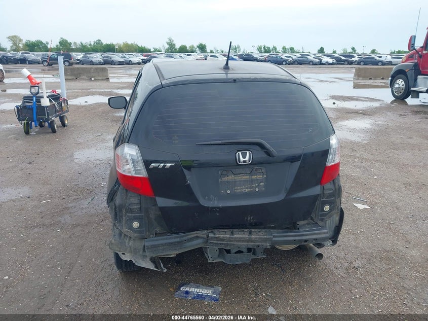 2012 Honda Fit 1.5 black Lot 111044765560 Vin JHMGE8H3XCS007154