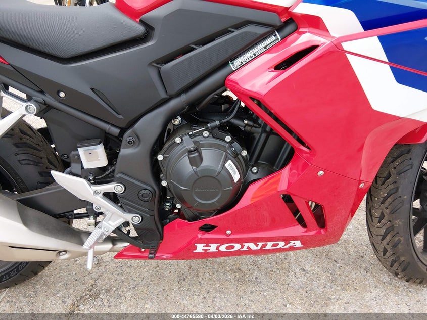 2025 Honda Cbr500 Ra VIN: MLHPC7057S5102120 Lot: 44765590
