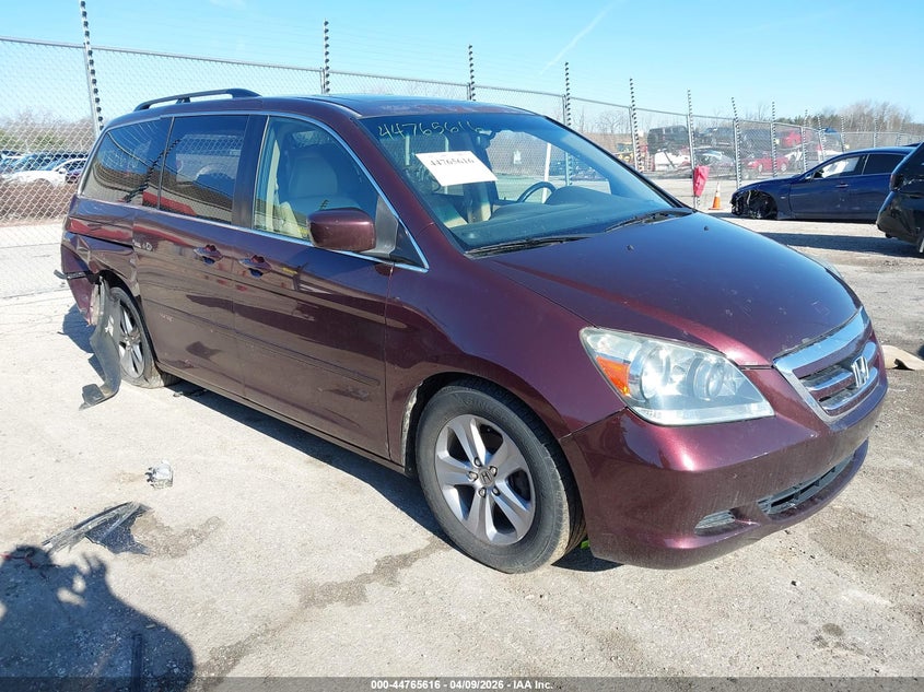 5FNRL38607B401911 2007 Honda Odyssey Ex-L auction photo 1