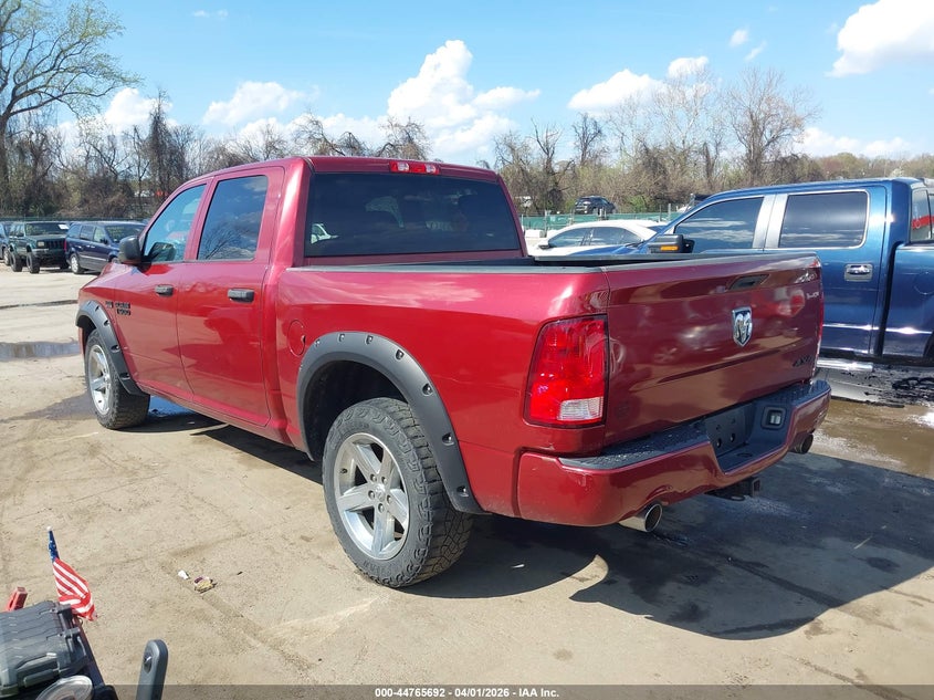 Vin: 3c6rr7kt9eg292724, lot: 45262896, ram 1500 express 20143