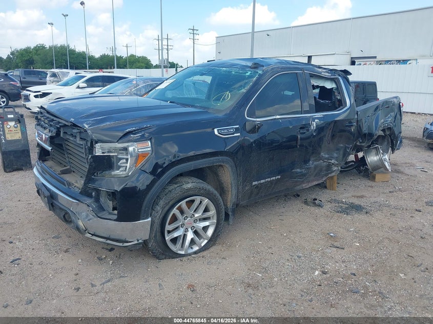 Vin: 3gtu9bed3lg220215, lot: 45263048, gmc sierra 1500 4wd  short box sle 20202