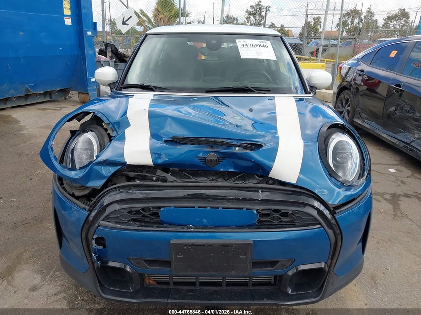 2023 Mini Hardtop Cooper S VIN: WMW53DH04P2T55886 Lot: 44765846