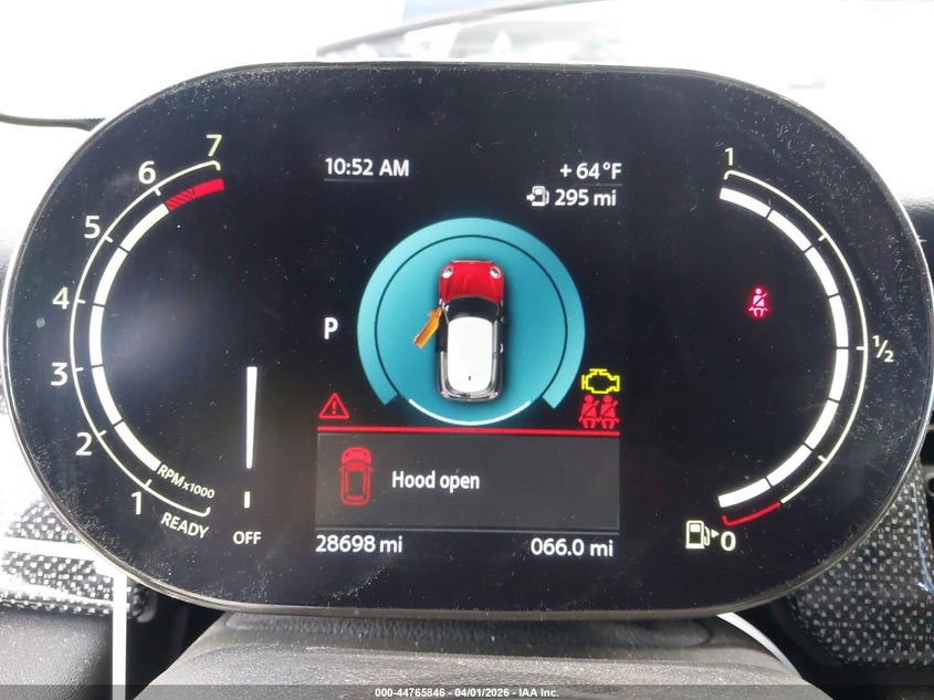 2023 Mini Hardtop Cooper S VIN: WMW53DH04P2T55886 Lot: 44765846