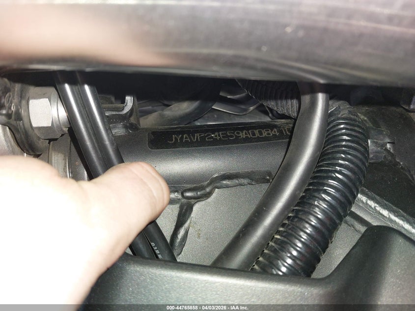 2009 Yamaha Xvs1300 A VIN: JYAVP24E59A008410 Lot: 44765858