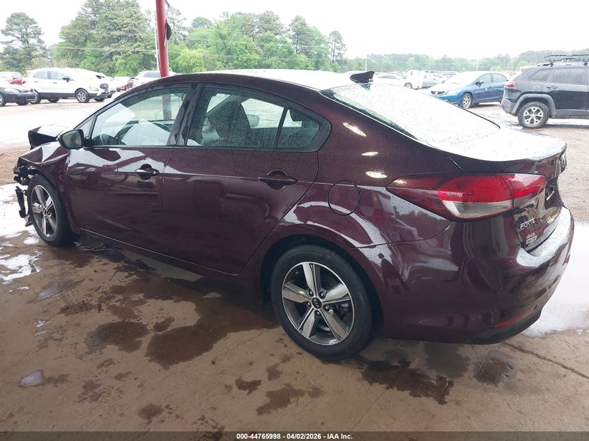 Vin: 3kpfl4a77je271120, lot: 45263202, kia forte lx 20183