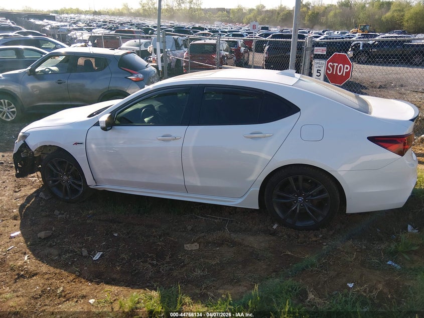 2018 Acura Tlx Tech A-Spec Pkgs VIN: 19UUB3F69JA000374 Lot: 44766134