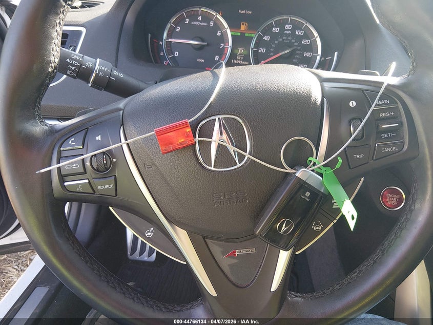 2018 Acura Tlx Tech A-Spec Pkgs VIN: 19UUB3F69JA000374 Lot: 44766134