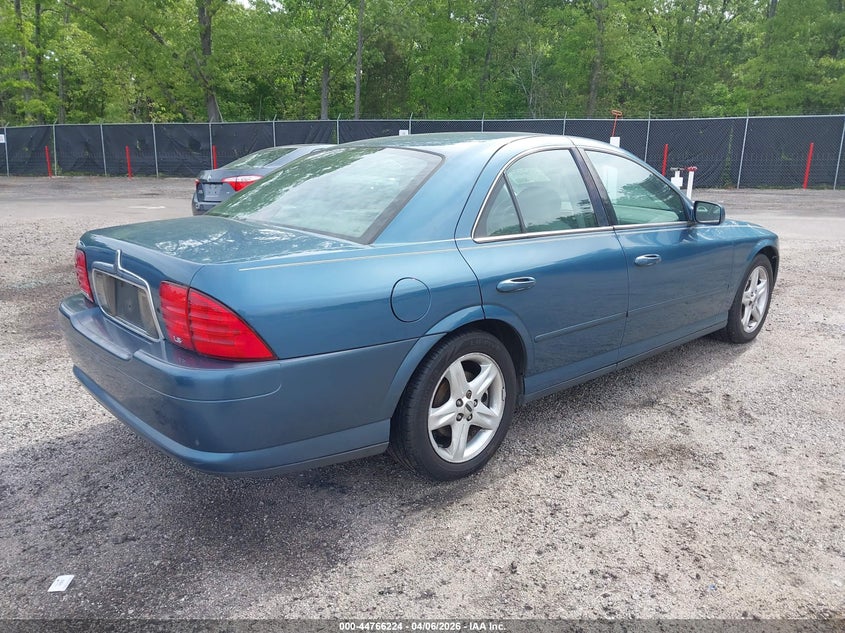2002 Lincoln Ls V6 Auto/V6 Manual