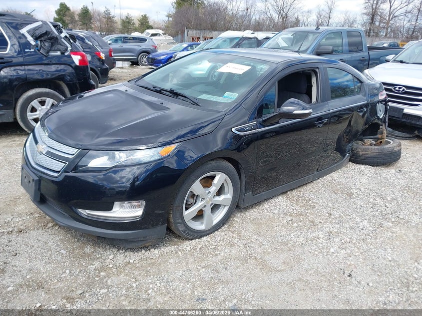 Vin: 1g1ra6e46eu158483, lot: 45263464, chevrolet volt 20142