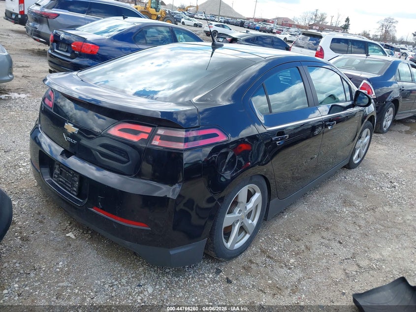 Vin: 1g1ra6e46eu158483, lot: 45263464, chevrolet volt 20144