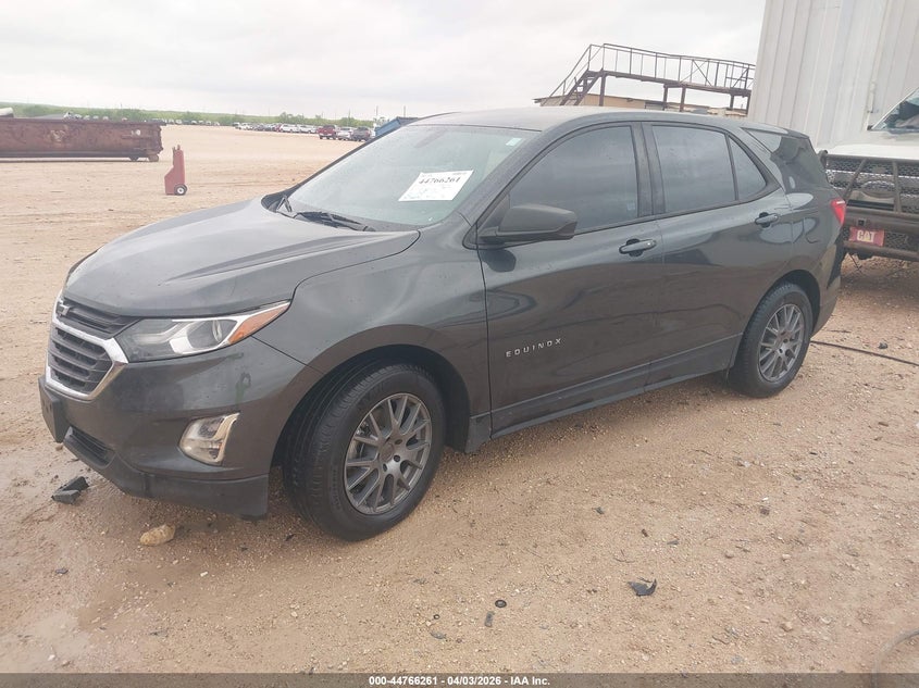 2018 Chevrolet Equinox Ls 3GNAXHEV3JL122348 photo 1