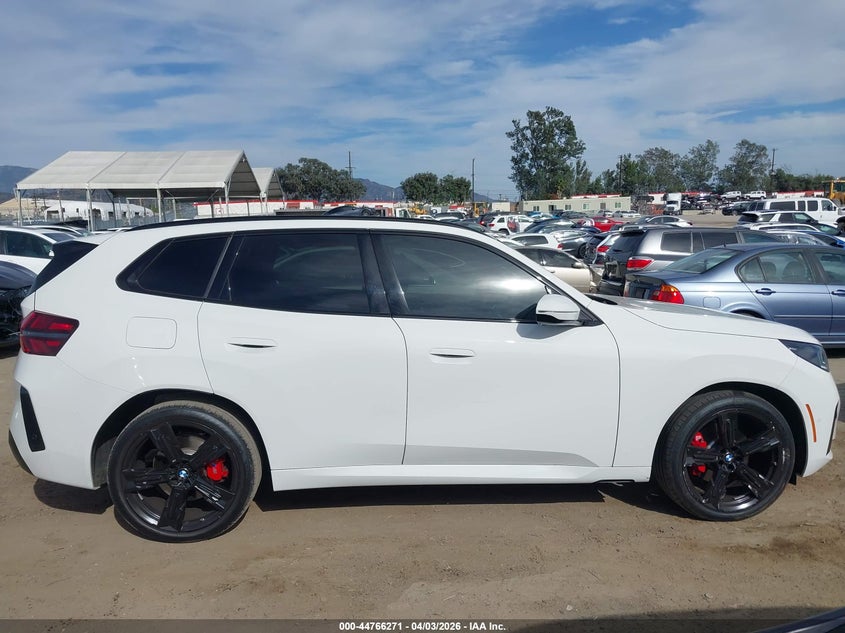 2025 BMW X3 SPORT UTILITY VEHICLE 2.0L I-4 DI, DOHC, VVT, TURBO, 255HP