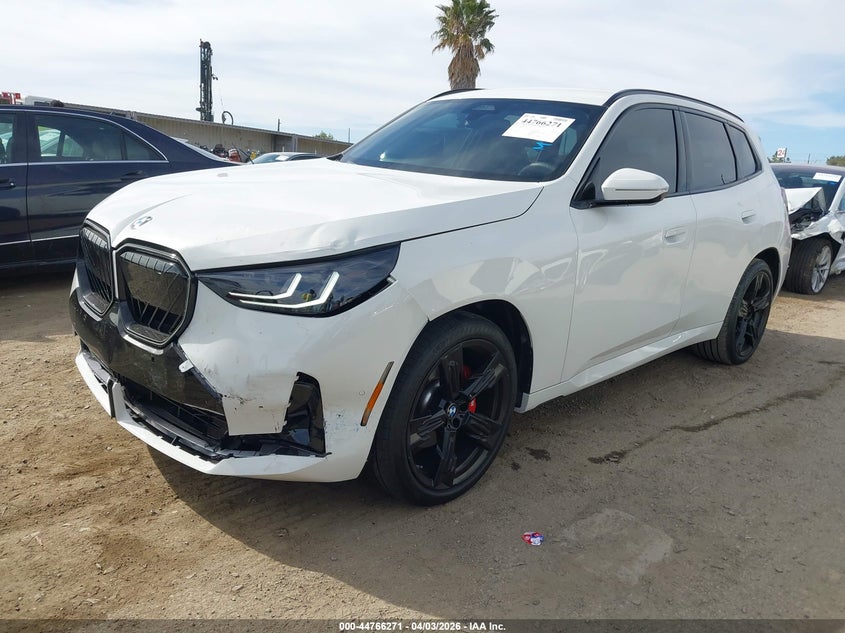2025 BMW X3 SPORT UTILITY VEHICLE 2.0L I-4 DI, DOHC, VVT, TURBO, 255HP