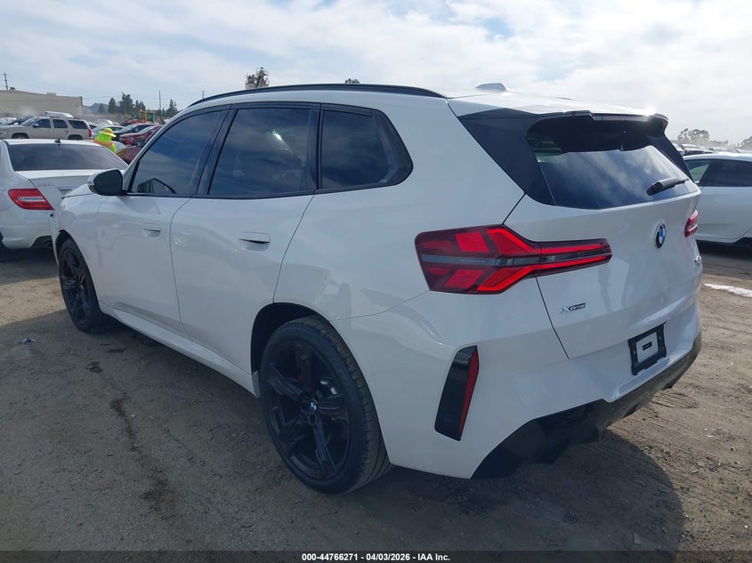 2025 BMW X3 SPORT UTILITY VEHICLE 2.0L I-4 DI, DOHC, VVT, TURBO, 255HP