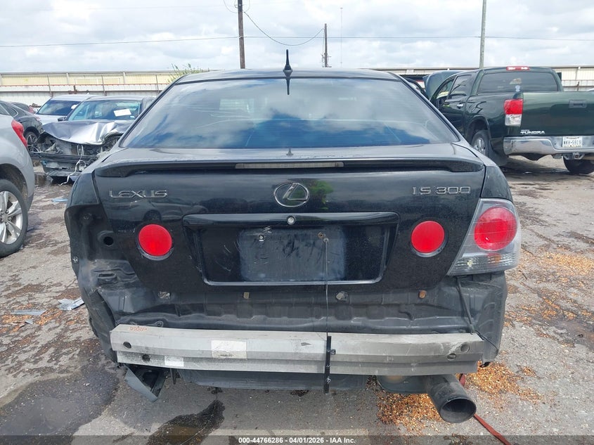 2003 Lexus Is 300 VIN: JTHBD192530077151 Lot: 44766286