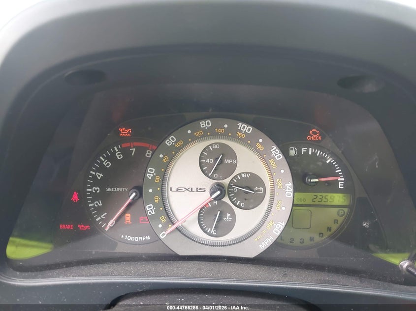 2003 Lexus Is 300 VIN: JTHBD192530077151 Lot: 44766286