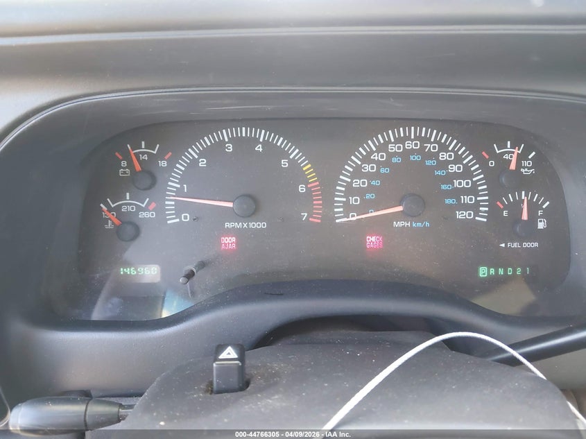 2000 Dodge Durango VIN: 1B4HS28N6YF192684 Lot: 44766305