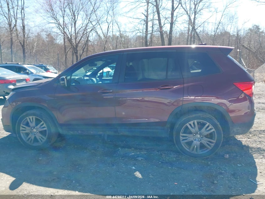 2019 Honda Passport Ex-L VIN: 5FNYF8H52KB015278 Lot: 44766311